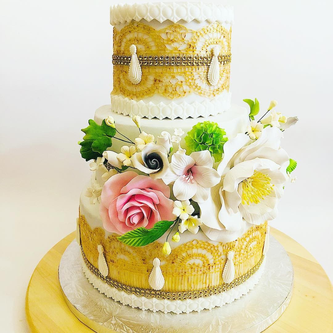 Three-Tier Wedding